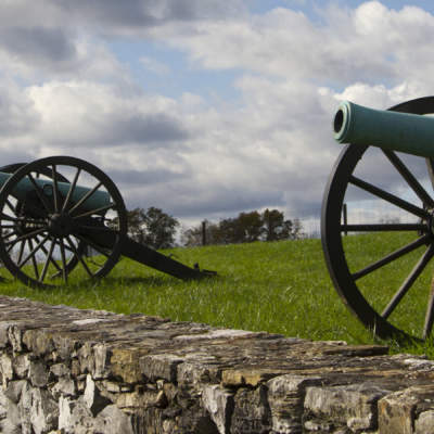 Cannons at Antietam National Battlefield