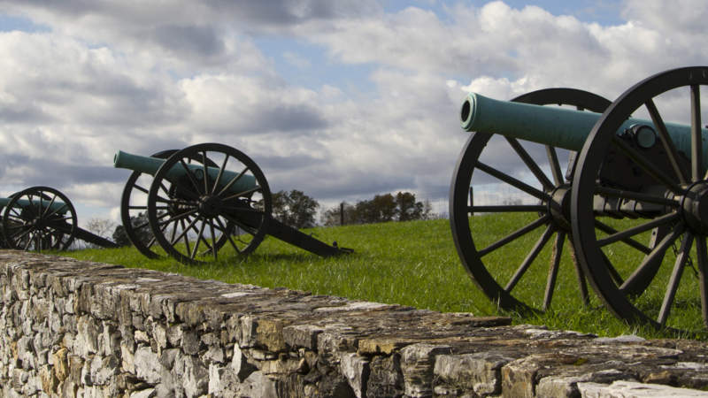 Cannons at Antietam National Battlefield