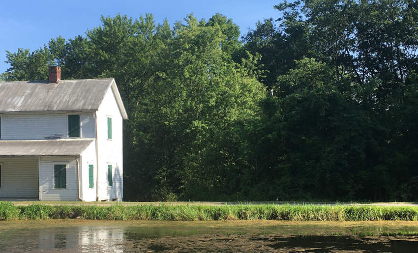 C&O Canal Towpath Lockhouse 73