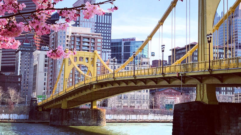 Pittsburgh North Shore bridge