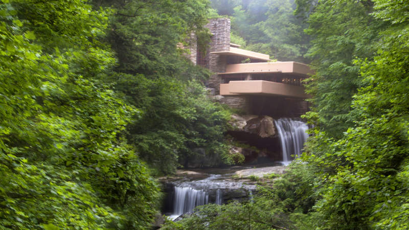 Fallingwater in Summer