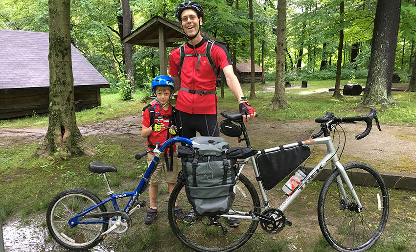 Father Son Camping Roundbottom