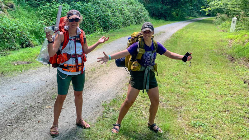 Hikers on the GAP Trail