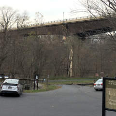 Parking lot at Lock 38 of C&O Canal