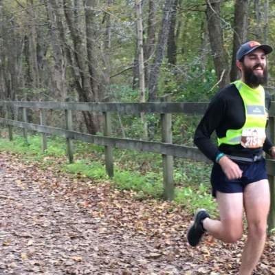 Runner on trail during GAP Relay