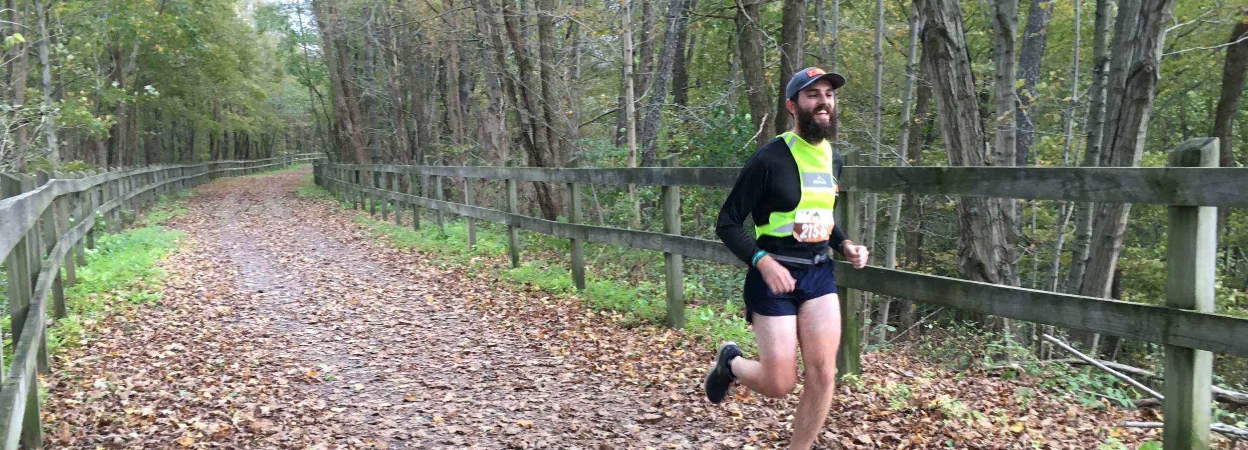 Runner on trail during GAP Relay